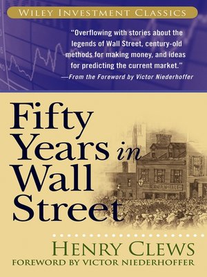 cover image of Fifty Years in Wall Street